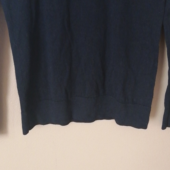 NEW Lord & Taylor Merino Wool Turtleneck Top - Picture 4 of 7